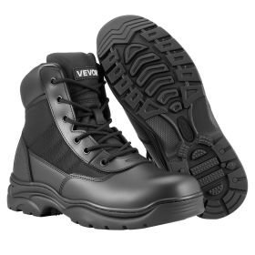 Men's Military Tactical Boots, 6 inch Combat Hiking Work Boots, Lightweight & Breathable & Sturdy Mens Motorcycle Interceptor Trooper Boot