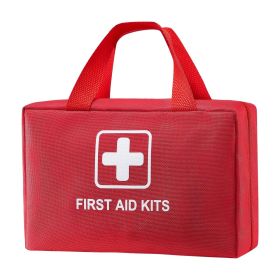 First Aid Kit, 500 Pieces, 600D Nylon Large Survival First Aid Bag, Emergency Medical Supplies, for Home, Car, Office, Travel, Camping, Truck, Hiking