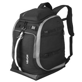 Ski Boot Bag, 65L, Snowboard Boots Travel Backpack for Men Women, with Waterproof Exterior & Bottom, Durable 1680D Oxford, Bag for Skis, Snowboard