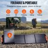 Portable Monocrystalline Solar Panel, 200W Foldable Monocrystalline ETFE Solar Charger, 23% Efficiency Solar Panel with MC4 Output