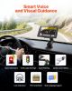 GPS Navigator for Car, 7 inch Touch Screen 16GB GPS Navigation System with Built-in Dash Cam, Voice Turn-by-Turn Guidance, Speed and Red Light Warning