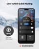 Heated Socks, 6000mAh Battery Powered, Rechargeable Heating Socks with 4 Heating Levels, Electric Heated Sock with APP Control for Men Women
