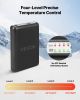 Heated Socks, 5000mAh Battery Powered, Rechargeable Heating Socks with 4 Heating Levels, Electric Heated Sock for Men Women