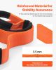 Heavy Duty Tow Strap Recovery Kit 3 in x 20 ft (MBS-36,000 lbs) Tree Saver Winch Strap, Triple Reinforced Loop & Protective Sleeves & Storage Bag