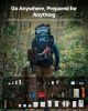 Survival First Aid Kit, 250 Pieces, 600D Nylon Trauma First Aid Bag, Survival Gear and Equipment, Emergency Kits, for Men Women Camping, Boat