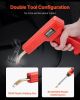Plastic Welder Kit Deluxe, 100W Plastic Welding Gun + 60 W/100W Soldering Iron