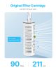 Pitcher Water Filter Replacements, 3-pack Water Filters for Pitchers and Dispensers, No BPA, Last 3 Months or 211 Gallons, Reduce Chlorine, Rust