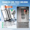 Gravity-fed Water Filter System, 2.25G 304 Stainless-Steel Countertop System, Water Filtration System, Reduces Lead and up to 99% of Chlorine