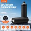 Gravity-fed Water Filter System, 2.25G 304 Stainless-Steel Countertop System, Water Filtration System, Reduces Lead and up to 99% of Chlorine