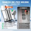 Gravity-fed Water Filter System, 2.25G 304 Stainless-Steel Countertop Water Filtration System, Reduces Lead and up to 99% of Chlorine