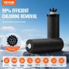 Gravity-fed Water Filter System, 2.25G 304 Stainless-Steel Countertop Water Filtration System, Reduces Lead and up to 99% of Chlorine